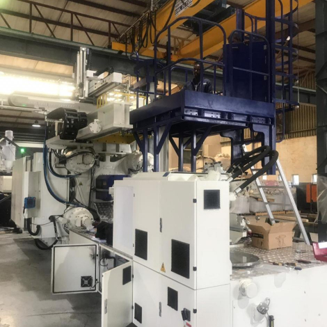 2400 Ton Injection Moulding Machine Arrival